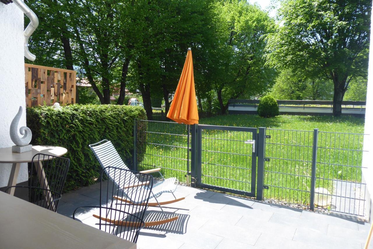 Maurers Schlierseetraum 6, Studio 455 mit 42 qm neu renoviert, Erdgeschoss mit Terrasse in ruhiger Lage am Kirchbichlweg 8 Exterior foto